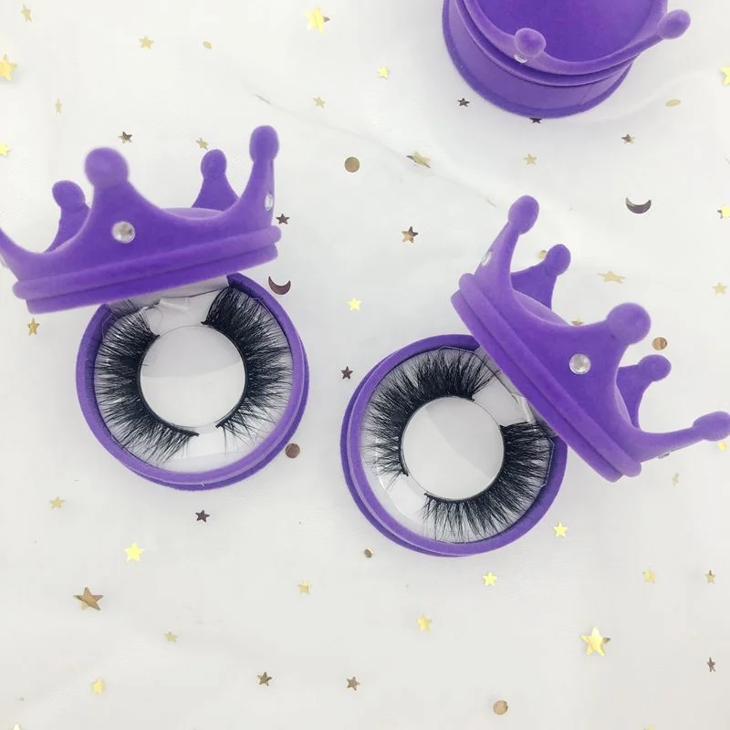natural 3D 15mm mink Lash Case purple Crown Lash Box 3D Mink Eyelashes Vendor Empty Eyelash Box Container, Natural black
natural 3D 15mm mink Lash Case purple Crown Lash Box 3D Mink Eyelashes Vendor Empty Eyelash Box Container, Natural black