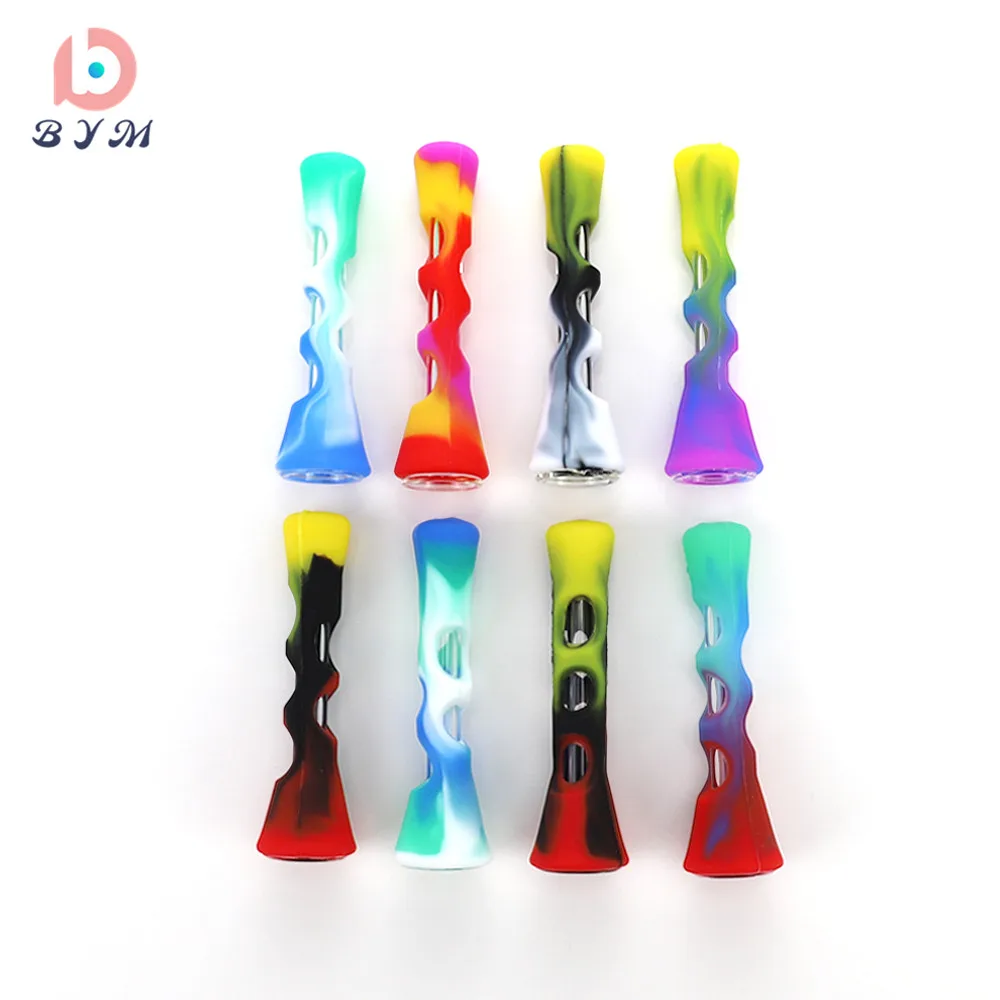 smoking pipe tube speaker chillum herbs fashion tobacco silicone one hitter glass pipe, Various colors
smoking pipe tube speaker chillum herbs fashion tobacco silicone one hitter glass pipe, Various colors