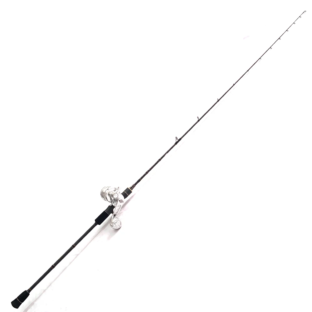 Sea Fishing Jigging Rod Fast Action Japan Casting 1.9m 2 Section MH 40-160g Jigging Master High Carbon 40 G - 160 G Kingsman 190, Black
Sea Fishing Jigging Rod Fast Action Japan Casting 1.9m 2 Section MH 40-160g Jigging Master High Carbon 40 G - 160 G Kingsman 190, Black