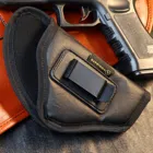 Tactical Concealed Tactical Holster Gun Holster PU Leather Tactical Concealed Carry Holster For Glock 19
