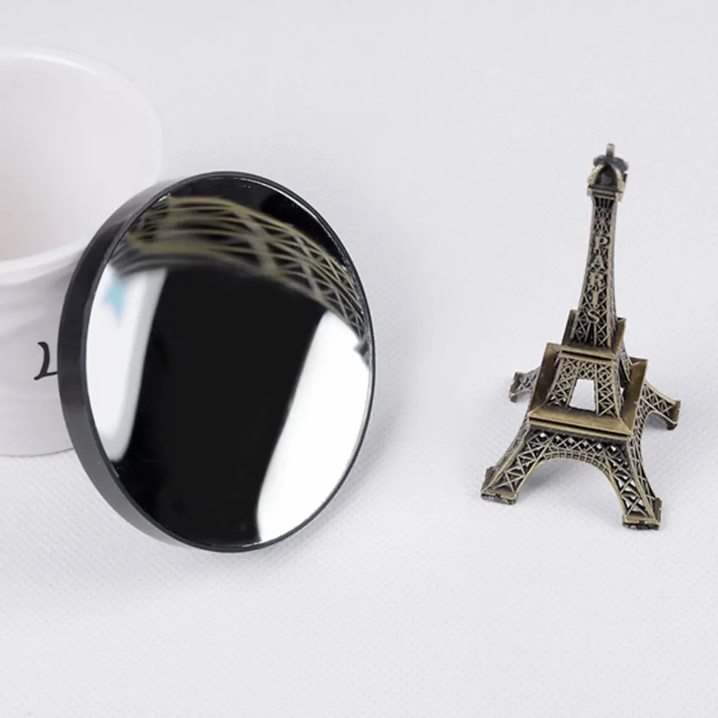 

5X 10X Portable Desk Vanity Mini Pocket Round Magnifying Makeup Mirror, Black