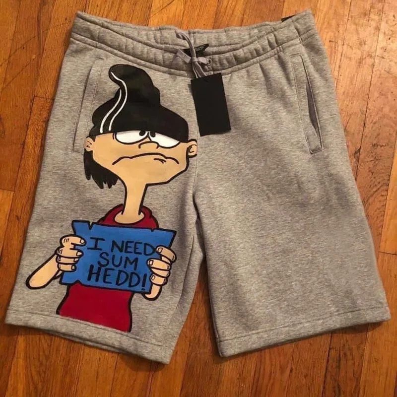 2021 summer designer graphic shorts elastic waist jogger cotton cartoon character print shorts for men
2021 summer designer graphic shorts elastic waist jogger cotton cartoon character print shorts for men