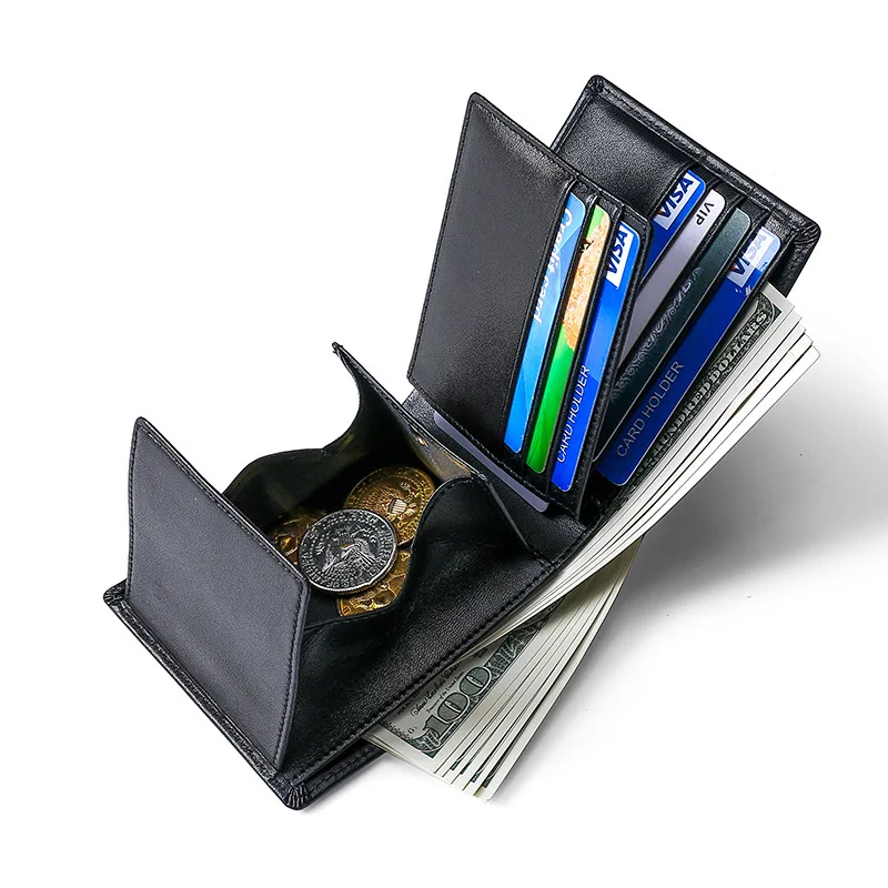 Hot Sale Genuine Leather Slim Blocking Short Key Card Holder Cash Custom RFID Wallet Leather Men Wallet, 4 colors
Hot Sale Genuine Leather Slim Blocking Short Key Card Holder Cash Custom RFID Wallet Leather Men Wallet, 4 colors