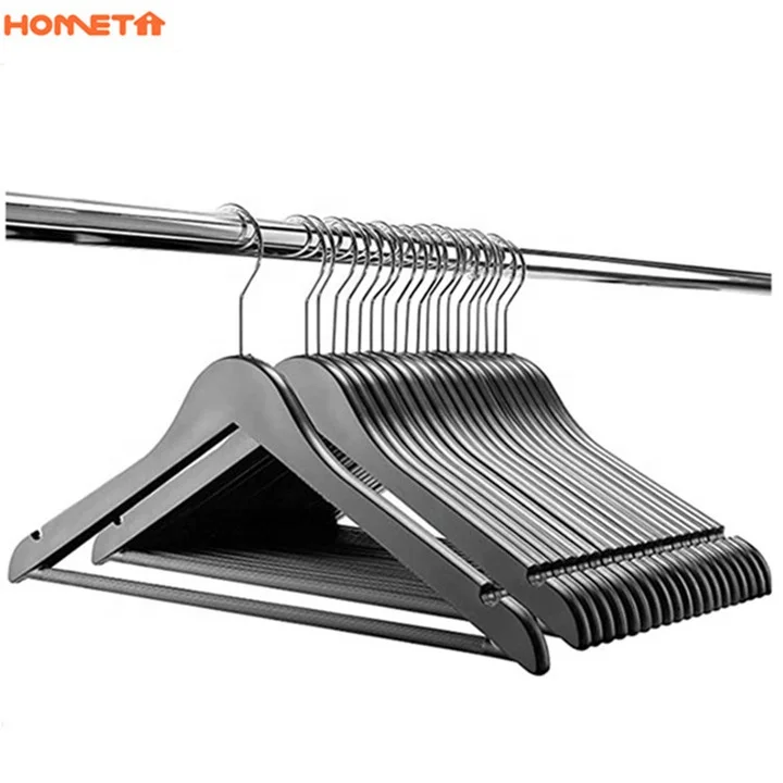 Modern Wood Look Durable Hangers Wholesale Plastic Suit Coat Hanger with Non Slip Pants Bar
Modern Wood Look Durable Hangers Wholesale Plastic Suit Coat Hanger with Non Slip Pants Bar