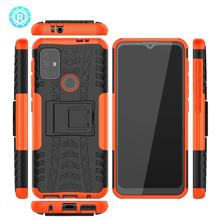 Armor Shockproof 2-in-1 Heavy Mobile Phone Bags PC TPU Back Cover For Moto G30 (G10)
Armor Shockproof 2-in-1 Heavy Mobile Phone Bags PC TPU Back Cover For Moto G30 (G10)