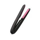 Custom logo flat iron wholesale rechargeable titanium cordless hair straightener