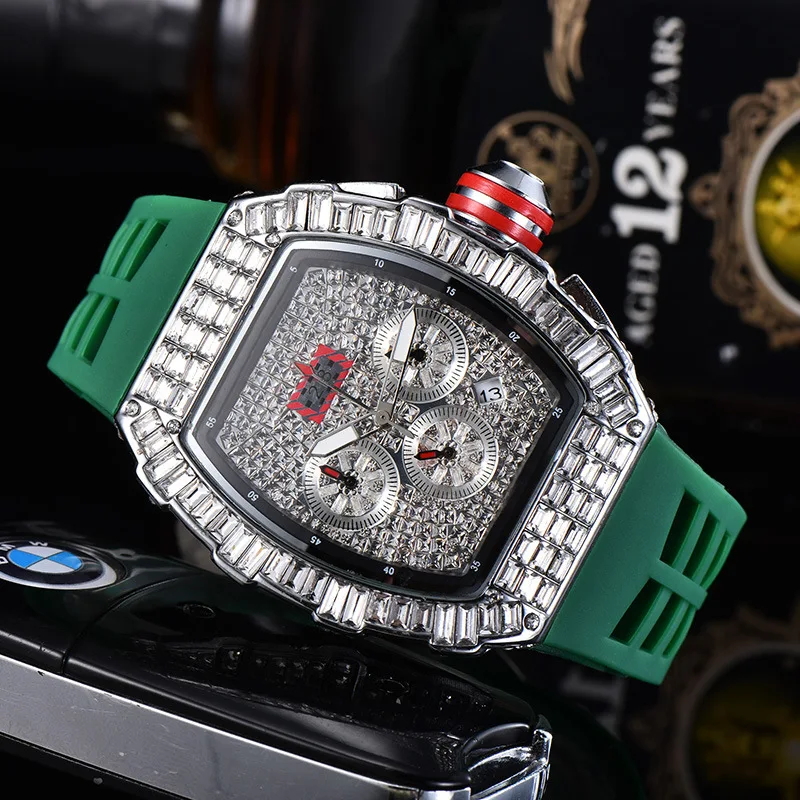 2021 RM Top Sales Iced Out Diamond Watches Men Gold Watch Replica Watch, Black,rose gold,gold and silver
2021 RM Top Sales Iced Out Diamond Watches Men Gold Watch Replica Watch, Black,rose gold,gold and silver