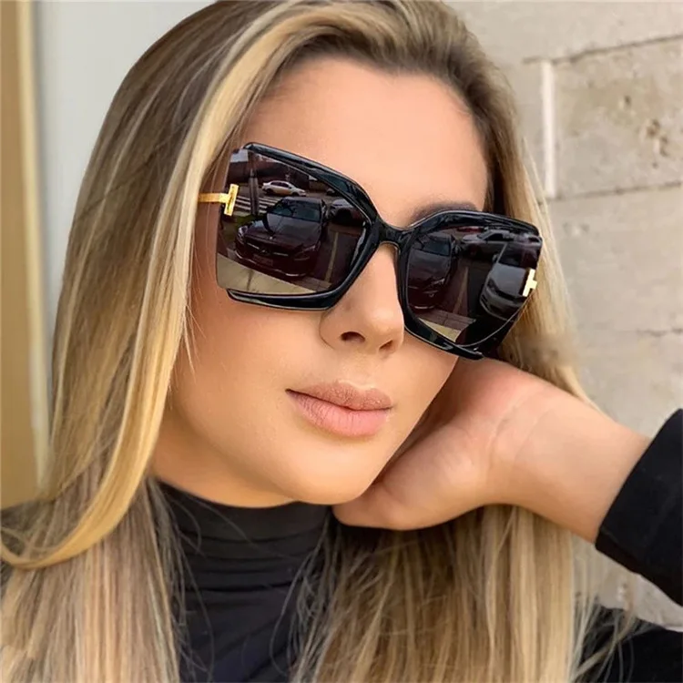 2021 Vintage Fashion Luxury Black Brown Sun Glasses Uv400 Metal Oversized Cat Eye Sunglasses Women
2021 Vintage Fashion Luxury Black Brown Sun Glasses Uv400 Metal Oversized Cat Eye Sunglasses Women