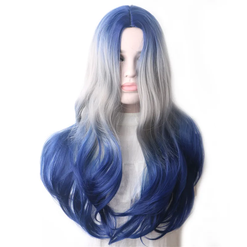 Cheap Ombre Colored Wavy Cosplay Wigs For Women Heat Resistant Synthetic Wig Long Hair
Cheap Ombre Colored Wavy Cosplay Wigs For Women Heat Resistant Synthetic Wig Long Hair