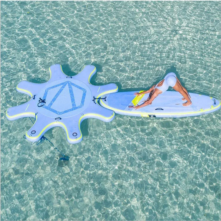 outdoor Wholesale Size Drop Stitch Teak Eva Inflatable Water Floating Platform Water yoga mat
outdoor Wholesale Size Drop Stitch Teak Eva Inflatable Water Floating Platform Water yoga mat