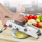 stainless steel manual mandoline chopper slicer julienne peeler vegetable dicer cutter
