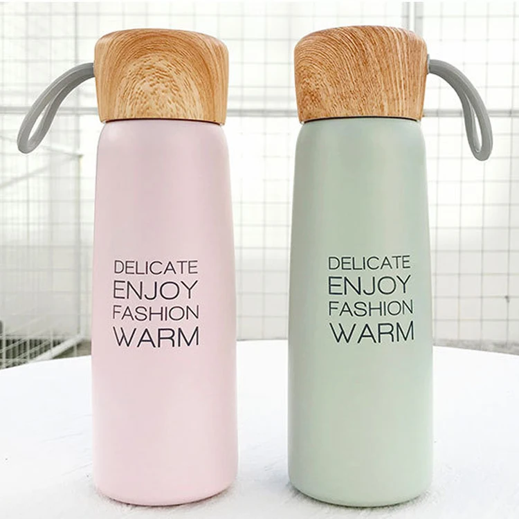 500ml Eco Friendly Double Wall Stainless Steel Water Bottle With Wooden Lid Portable Rope
500ml Eco Friendly Double Wall Stainless Steel Water Bottle With Wooden Lid Portable Rope