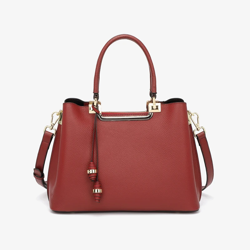 Genuine Leather Stylish Tote Hand Bag Leather Casual Bags Cowhide Leather Bags Handbag, Black, brown, wine red
Genuine Leather Stylish Tote Hand Bag Leather Casual Bags Cowhide Leather Bags Handbag, Black, brown, wine red