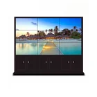 ultra narrow bezel did floor standing 55 inch full hd screen lcd tv video wall for Experience centers