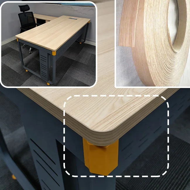 Brushed PVC Edge Banding 7/8" x 25ft Durable Real Wood Veneer Edge Trim for DIY Table Cabinet Furniture
Brushed PVC Edge Banding 7/8" x 25ft Durable Real Wood Veneer Edge Trim for DIY Table Cabinet Furniture