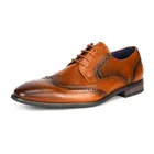 Newest Design Wingtip Oxford Men Dress Shoes Modern Footwear