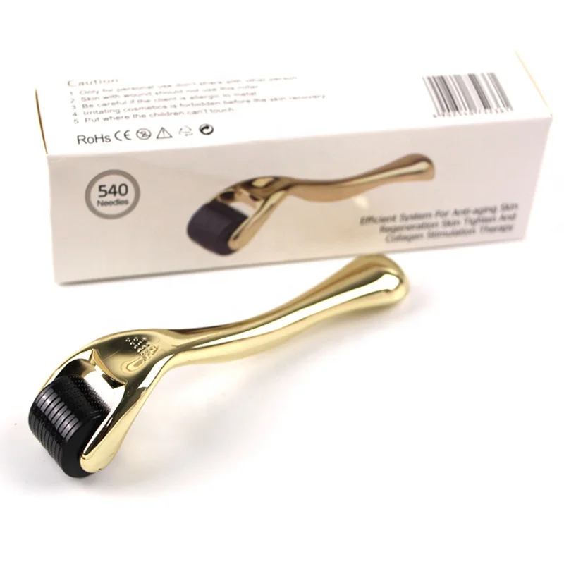 Private Label High Quality Micro Pin Derma Roller Dermaroller 540 Titanium Gold Derma Roller 05
Private Label High Quality Micro Pin Derma Roller Dermaroller 540 Titanium Gold Derma Roller 05