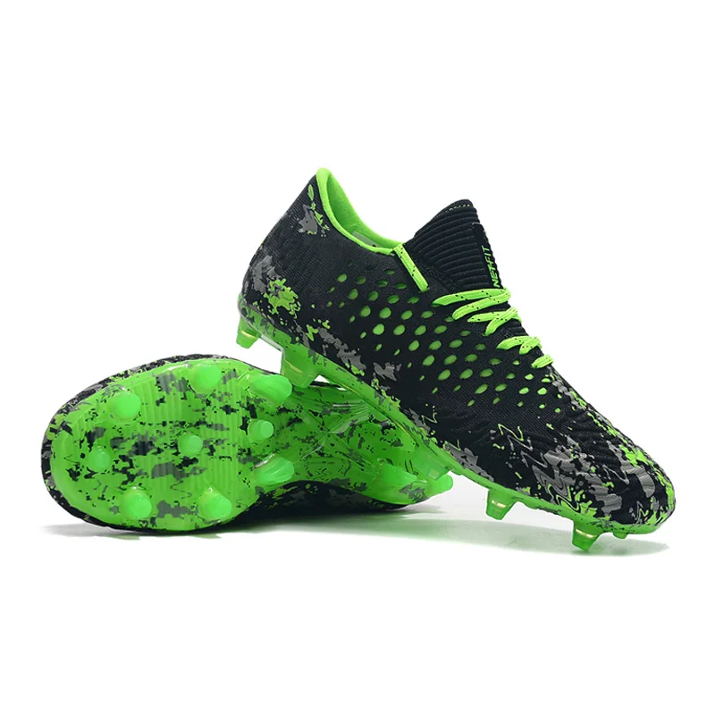 Men Outdoor Training Soccer Shoes All Season Waterproof Football Boots Athletic Cheap Cleats Factory Price Chuteiras 
Men Outdoor Training Soccer Shoes All Season Waterproof Football Boots Athletic Cheap Cleats Factory Price Chuteiras