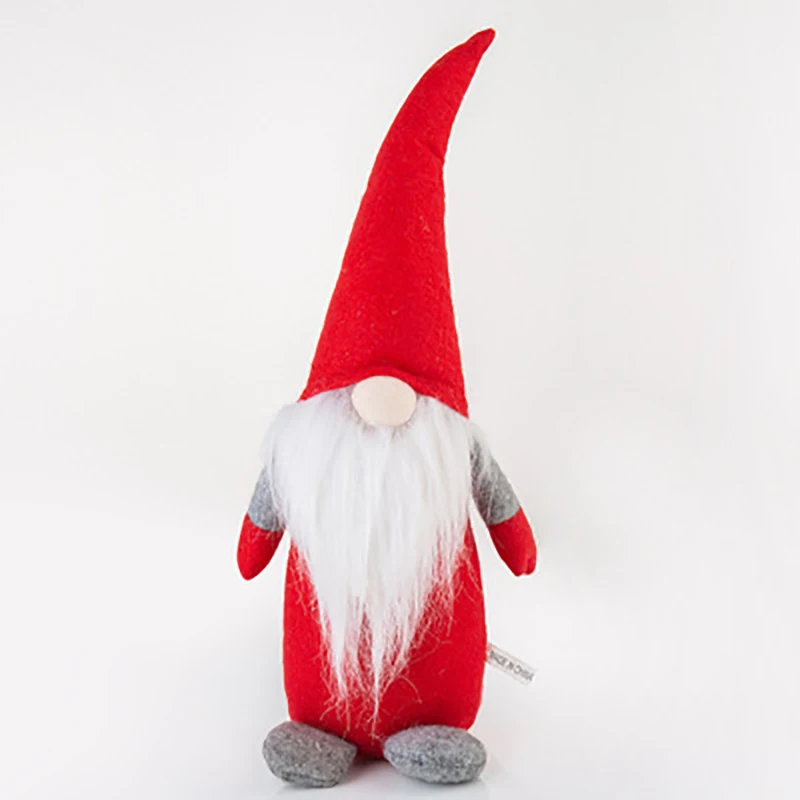2019 Décoration de noël En Peluche Figurines Gnome Elfe Poupée Jouets De Noël Enfants Cadeau sur Étagère