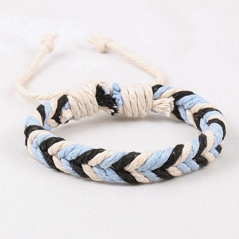 Factory Direct Sales Wax Line Couple Bracelets Ethnic Style Hand Weaving Simple Casual Simple Student Bracelet
Factory Direct Sales Wax Line Couple Bracelets Ethnic Style Hand Weaving Simple Casual Simple Student Bracelet