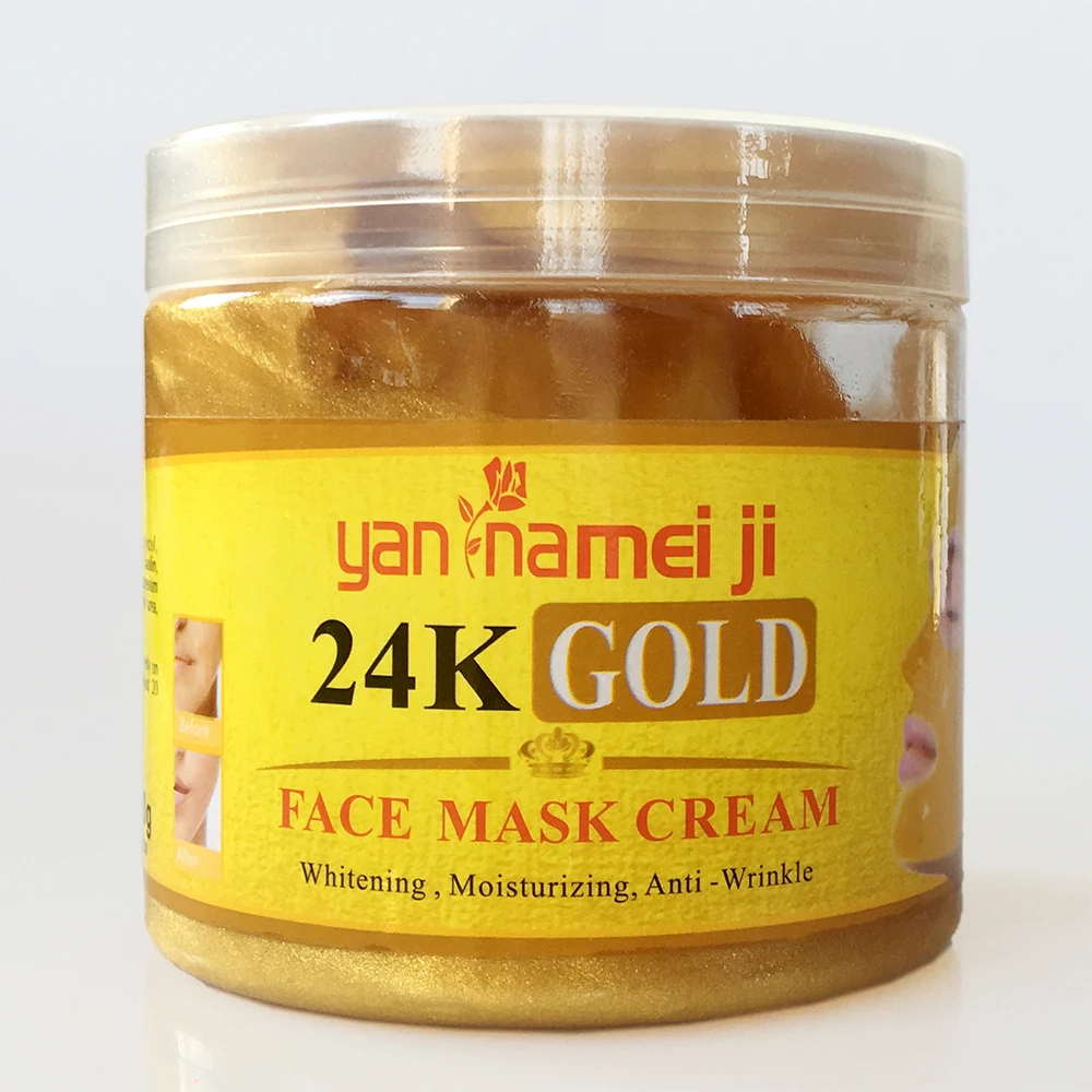 24k gold face mask cream function whitening, moisturizing, anti
