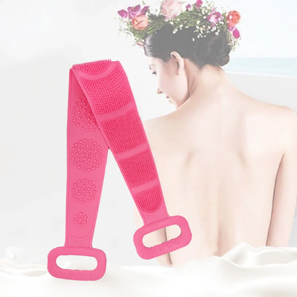 Shower Cleaning Body Massage Double-sided Exfoliating Long Soft Silicone Scrubbing Belt For Back Skin
Shower Cleaning Body Massage Double-sided Exfoliating Long Soft Silicone Scrubbing Belt For Back Skin