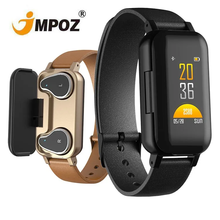 Smart Bracelet T89 Watch Heart Rate Monitor fitness Sleep Monitor with Wireless Earphone Sports Music Headset smart watch
Smart Bracelet T89 Watch Heart Rate Monitor fitness Sleep Monitor with Wireless Earphone Sports Music Headset smart watch