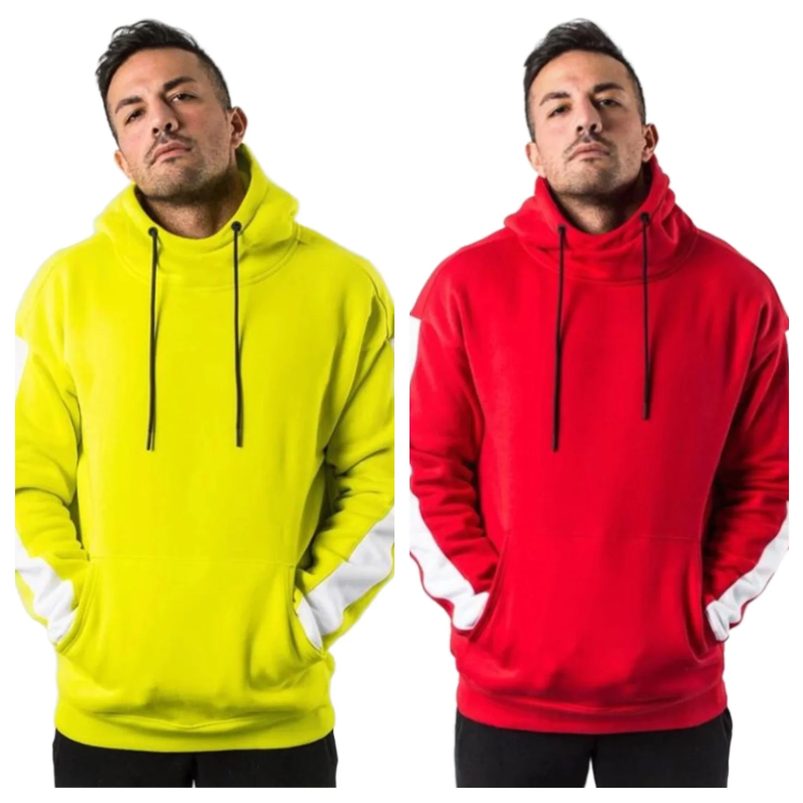 BBQZD38 Red Fashion bright color men loose sportswear gym running jogging wear casual plus size pullover
BBQZD38 Red Fashion bright color men loose sportswear gym running jogging wear casual plus size pullover