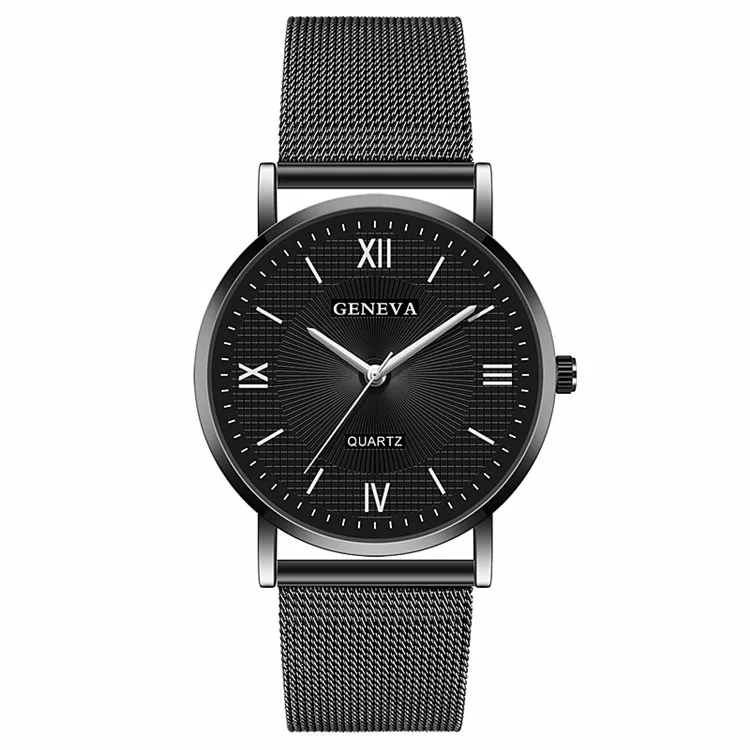 Fashion Men Minimalist Watches Ultra Thin Men Business Black Stainless Steel Mesh Belt Quartz Wrist Watch
Fashion Men Minimalist Watches Ultra Thin Men Business Black Stainless Steel Mesh Belt Quartz Wrist Watch