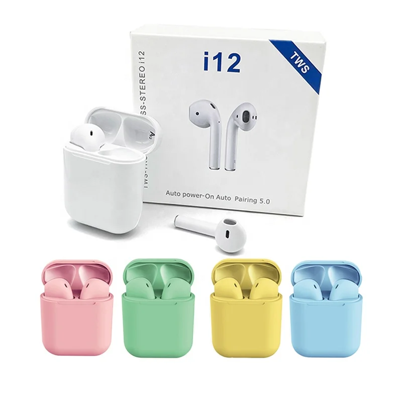 AirPorn 2021 Wholesale Bluthooth BT5.0 Headphones Wireless Earphone i12 TWS Earbuds Inpods 12 Air2 Tws i12
AirPorn 2021 Wholesale Bluthooth BT5.0 Headphones Wireless Earphone i12 TWS Earbuds Inpods 12 Air2 Tws i12