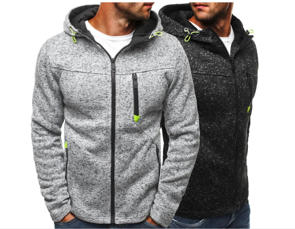 2021 new men's sportswear jacquard sweatshirt fleece cardigan hooded zipper jacket men's sweatshirt, Picture
2021 new men's sportswear jacquard sweatshirt fleece cardigan hooded zipper jacket men's sweatshirt, Picture