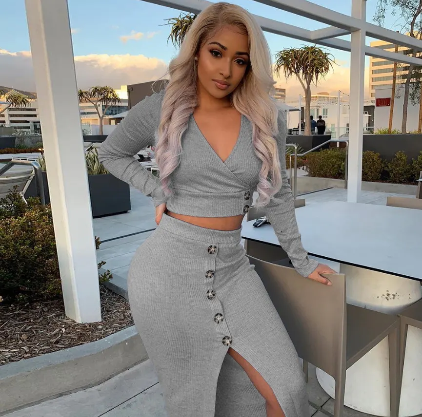 Hot selling women long sleeve v collar Hot selling row button short clothing sexy suit, As picture
Hot selling women long sleeve v collar Hot selling row button short clothing sexy suit, As picture