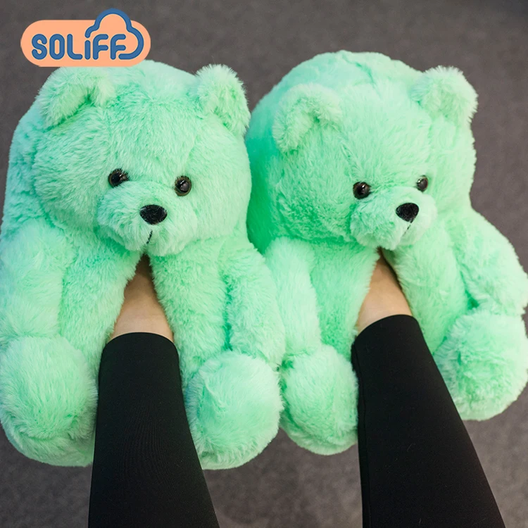 Customized Colors Women Teddy Bear Slippers plush teddy bear slippers, Customized color
Customized Colors Women Teddy Bear Slippers plush teddy bear slippers, Customized color