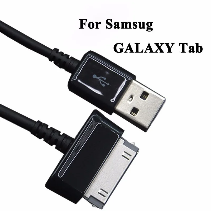 

1M 3ft USB Data Sync Charger Cable Charging Cord For Samsung Galaxy Tab 2 3 N8000 P1000 P7500 P6200 P3100 Black