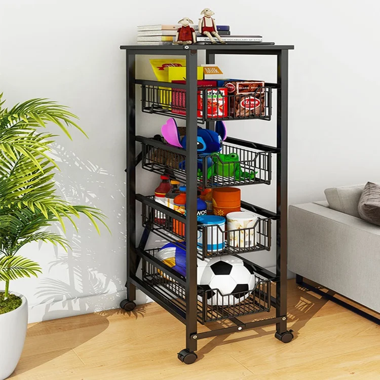 Refrigerator side seam shelf holder vegetable fruit storage rack kitchen mobile food carts landing drawer foldable trolley, Customized
Refrigerator side seam shelf holder vegetable fruit storage rack kitchen mobile food carts landing drawer foldable trolley, Customized