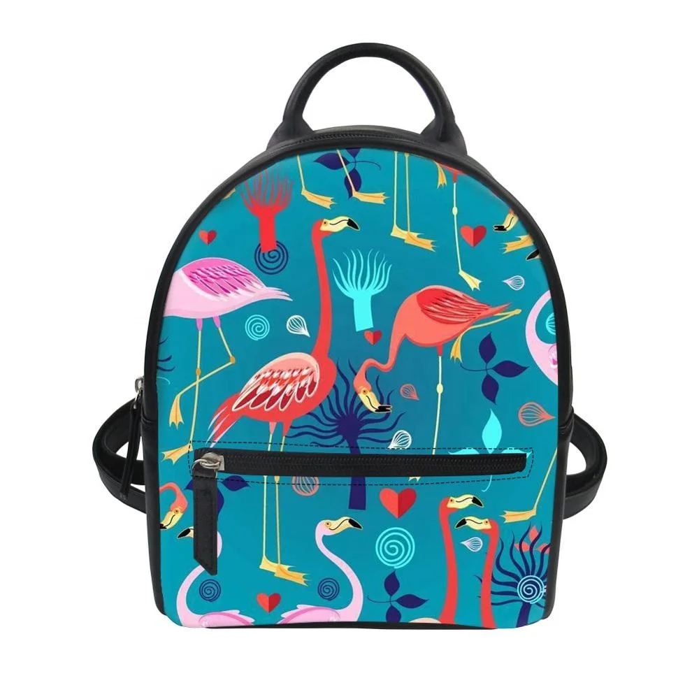 wholesale custom print high quality pu leather small luxury