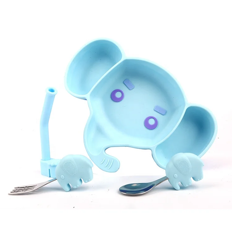 Manufacturer Hot Sale Food Grade Silicone Baby Cutlery Set Elephant Shaped 3-piece Cutlery Set
Manufacturer Hot Sale Food Grade Silicone Baby Cutlery Set Elephant Shaped 3-piece Cutlery Set