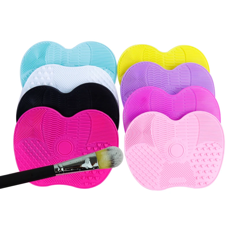 Silicone Makeup Brush Cleaner Pad Make Up Washing Brush Gel Cleaning Mat Hand Tools Scrubber Board
Silicone Makeup Brush Cleaner Pad Make Up Washing Brush Gel Cleaning Mat Hand Tools Scrubber Board