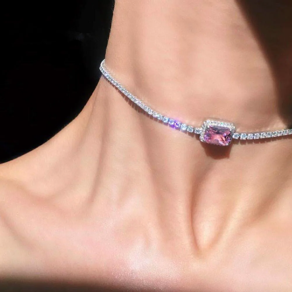 Go Party Hot women fashion diamond crystal shiny necklace bling rhinestone choker, Same as picture
Go Party Hot women fashion diamond crystal shiny necklace bling rhinestone choker, Same as picture