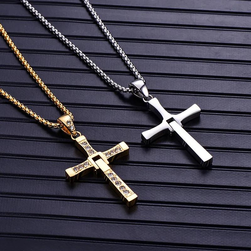 High Quality Wholesale Simple Design Religious Jewelry Gold Plated Cross Chain Necklace
High Quality Wholesale Simple Design Religious Jewelry Gold Plated Cross Chain Necklace