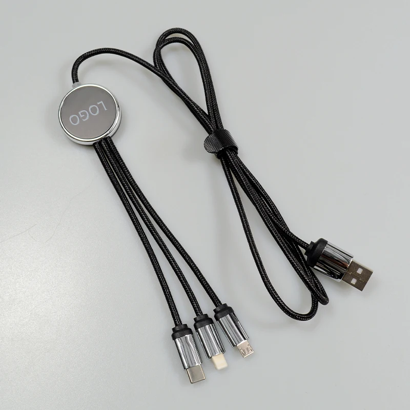 Custom Logo New Usb Charging Cable Multi-function Gift Customization Line Keychain Data 3 In 1 Led Logo USB Cable
Custom Logo New Usb Charging Cable Multi-function Gift Customization Line Keychain Data 3 In 1 Led Logo USB Cable