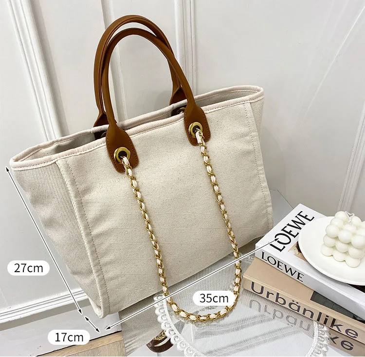New Style 2021 Korean Fashion Bags White Canvas Large Capacity Commuters Tote Bags for Ladies
New Style 2021 Korean Fashion Bags White Canvas Large Capacity Commuters Tote Bags for Ladies