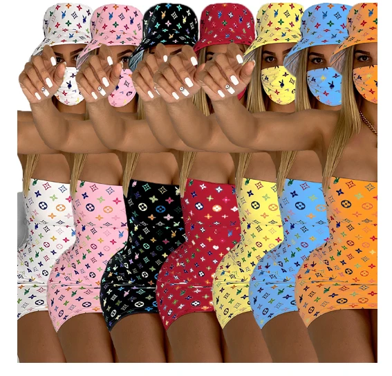 Women Clothes Sexy Casual Bodycon Short Mini Dress With Hat And Face Cover Spring Summe Outfit For Club Party
Women Clothes Sexy Casual Bodycon Short Mini Dress With Hat And Face Cover Spring Summe Outfit For Club Party