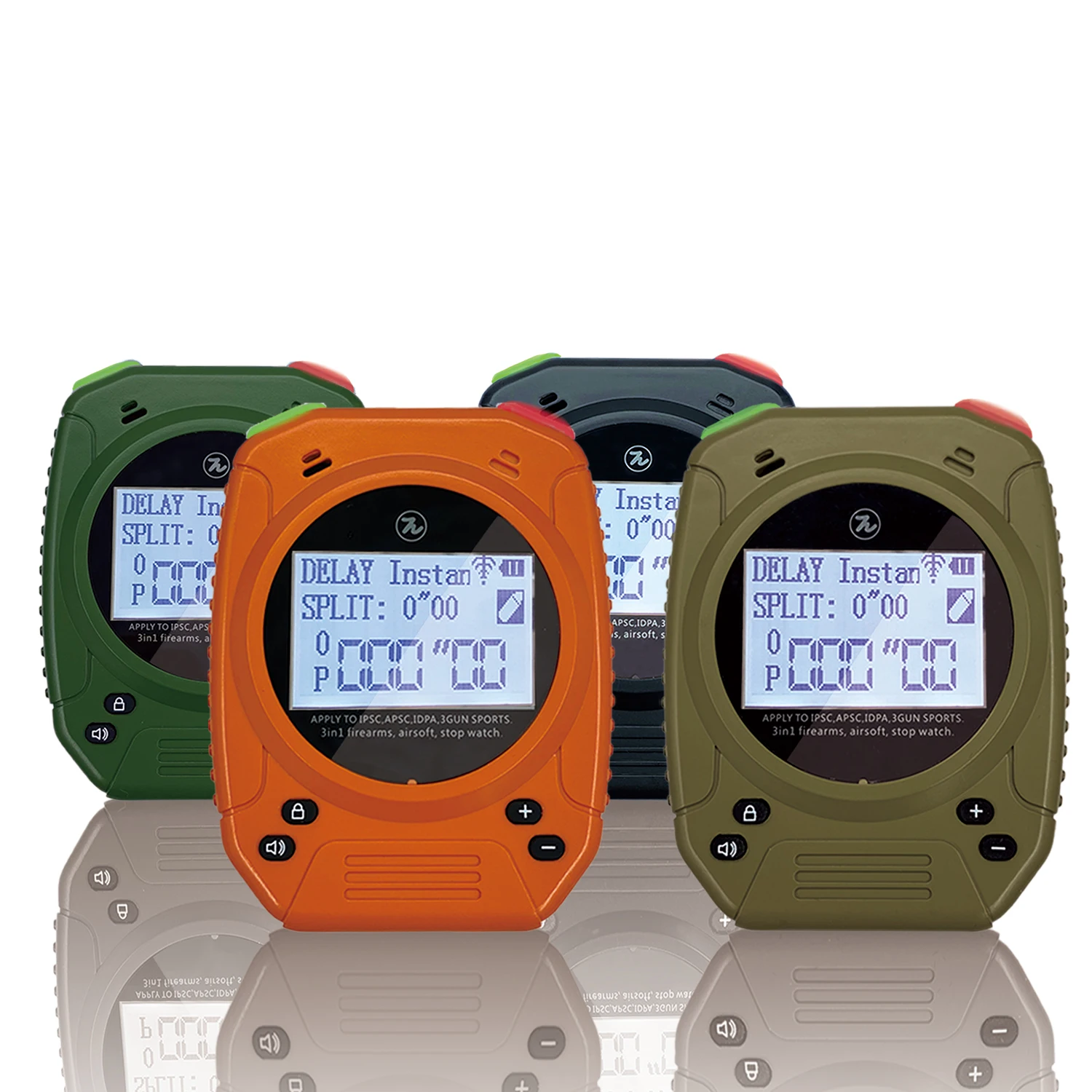 IPSC shot timer bluetooth wireless shot timer for firearms shooting training connect with LED display, Black
IPSC shot timer bluetooth wireless shot timer for firearms shooting training connect with LED display, Black