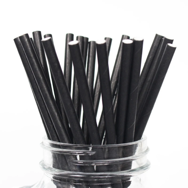 Environmental Friendly New Style Black Color Disposable Wrapped Strip Paper Straw For Drinking Gold
Environmental Friendly New Style Black Color Disposable Wrapped Strip Paper Straw For Drinking Gold