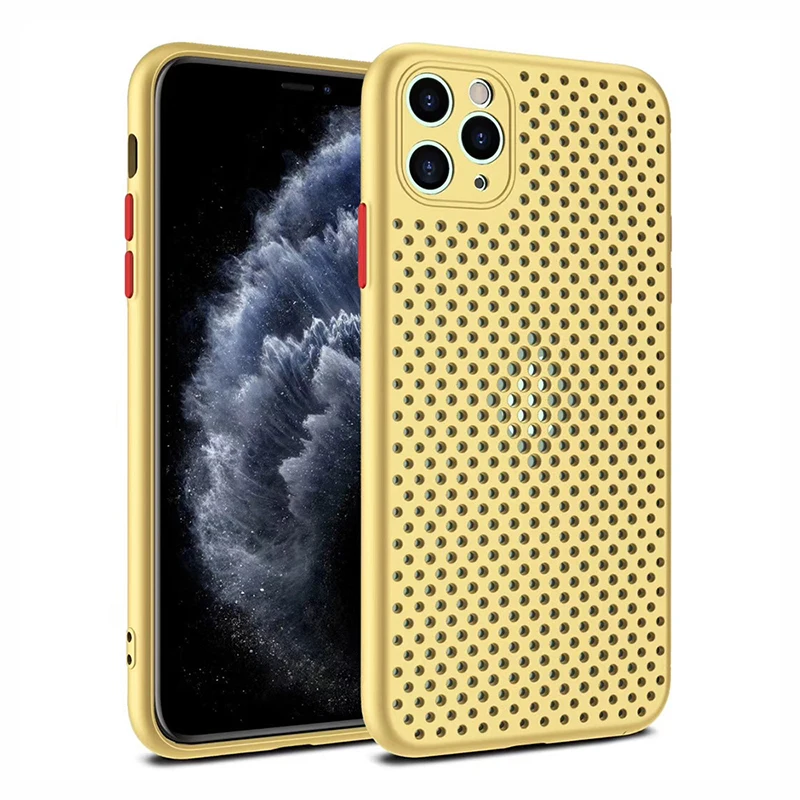 Mesh case for Iphone 6 7 8 x xr 11 12 pro max Soft tpu material Cooling shockproof function Washable
Mesh case for Iphone 6 7 8 x xr 11 12 pro max Soft tpu material Cooling shockproof function Washable