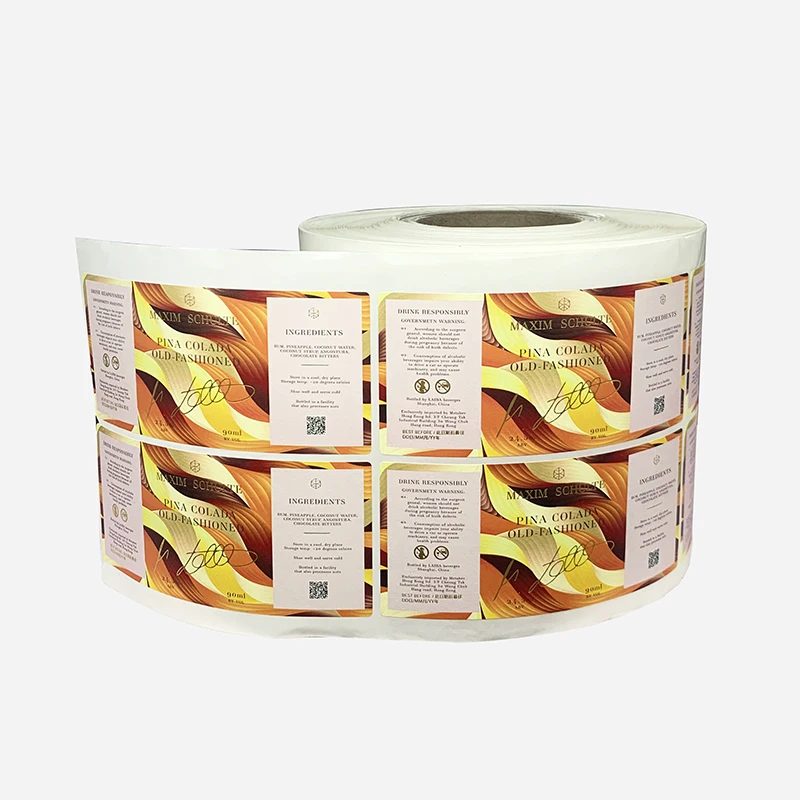 Custom Printing Label Waterproof Vinyl Self Adhesive Packing Roll Stickers Products Logo Sticker for Bottle
Custom Printing Label Waterproof Vinyl Self Adhesive Packing Roll Stickers Products Logo Sticker for Bottle