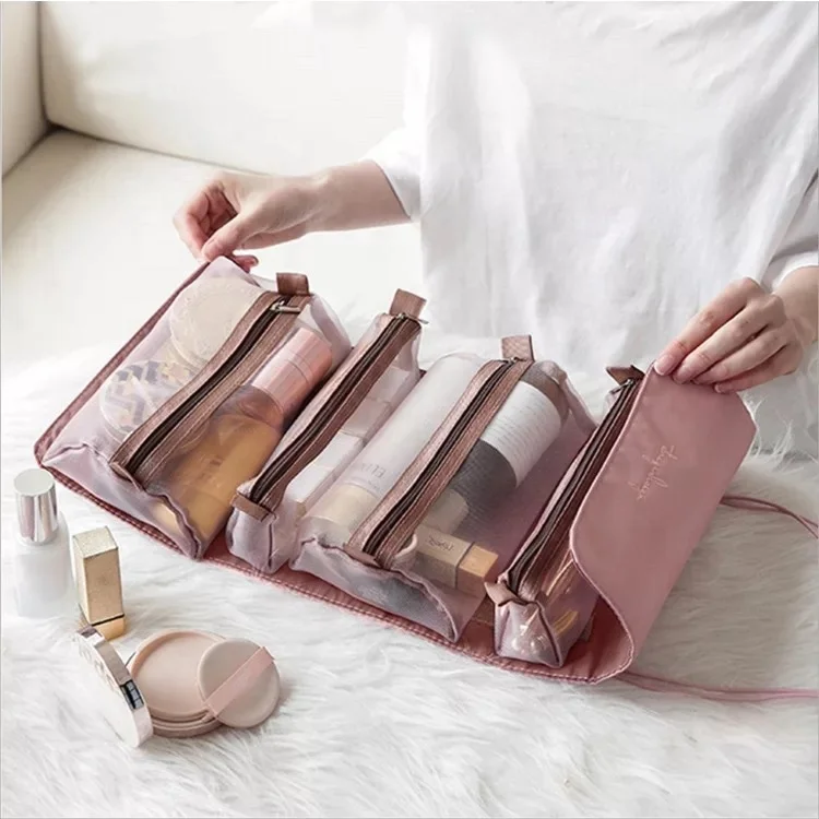 Portable Makeup Travel Bag PU Leather Foldable Hanging Toiletry Bag Custom Roll-Up Makeup Brush Bag, Picture/custom color makeup bag
Portable Makeup Travel Bag PU Leather Foldable Hanging Toiletry Bag Custom Roll-Up Makeup Brush Bag, Picture/custom color makeup bag