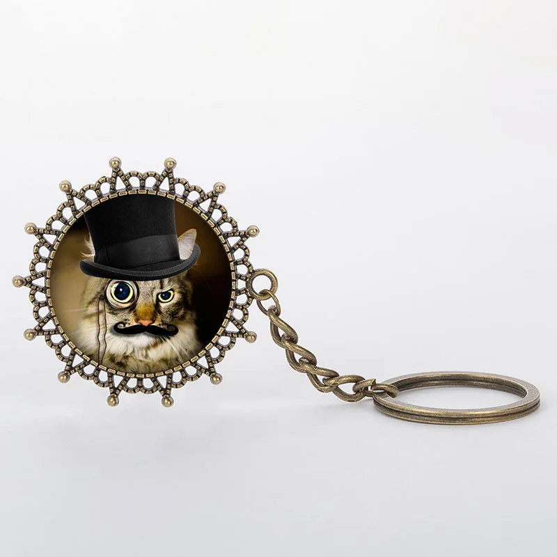 Cute Cat Customized Animal Cartoon Key Chain Key Ring keychain Bronze Rhodium Gold Round Keyrings Keychain Wholesale DIY Toys
Cute Cat Customized Animal Cartoon Key Chain Key Ring keychain Bronze Rhodium Gold Round Keyrings Keychain Wholesale DIY Toys
