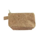 Eco-friendly Natural Cork Wood Fabric Unisex Shoulder Shopping Bag